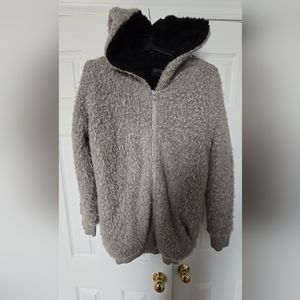 Fluffy bear Jacket/hoodie size L
